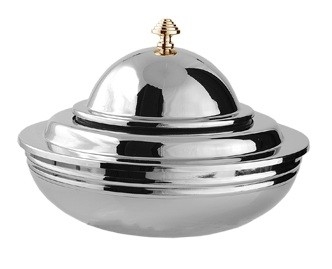 Икорница с емкостью для льда и крышкой 507