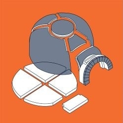 Печь для пиццы VALORIANI на дровах Vesuvio 100 GR