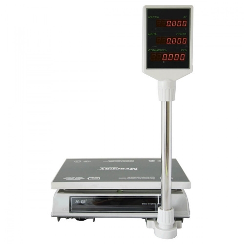 Весы торговые M-ER 326 ACP-32.5 "Slim" LED Белые