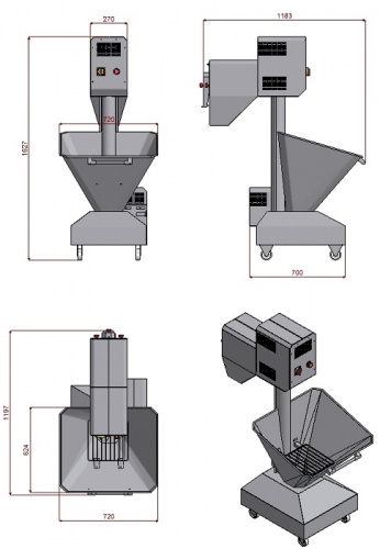 Мукопросеиватель PORLANMAZ PMFS-2000