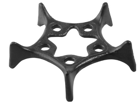 Подставка для чайников чугунная Prohotel Trivet 0.6/0.45 чёрная чугун. D=110, H=35мм