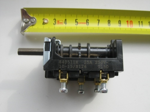 Переключатель Gottak 7LA 840511K (оригинальный черный) для ЭП Абат 120000060495