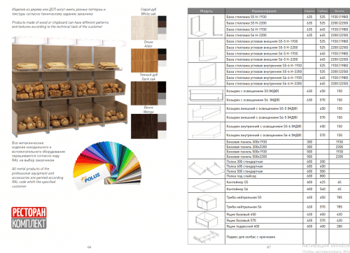 Стеллаж пристенный CARBOMA Модуль S5-20 01