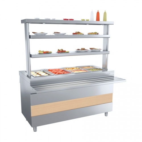 Мармит 2-х блюд ATESY РИВЬЕРА М2-1200-02-ПО