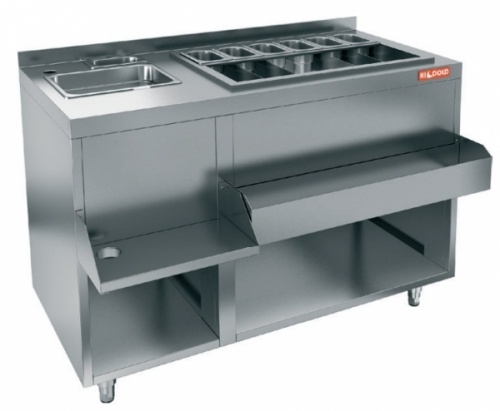 Барная станция HICOLD НБМКС-15/6БПК без ящиков