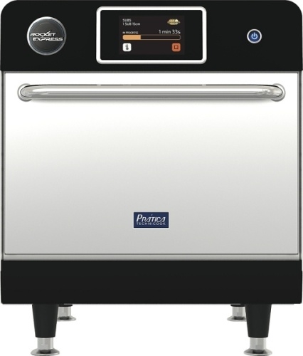 Печь комбинированная PRATICA Rocket Express 2 магнетрона 380В, нерж.сталь