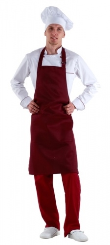 ФАРТУК "Гриль" бордовый [00301]