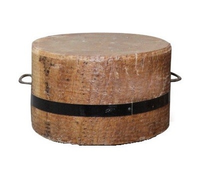 Колода разрубочная дуб РКДРЕВ D25-45см Н10-25см настольная