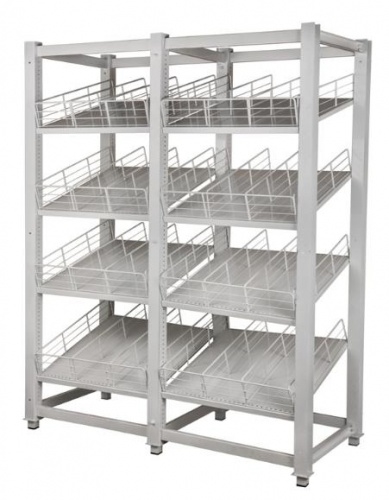 Стеллаж гравитационный ПОЛАИР 750х600х2100