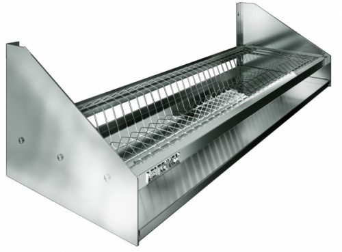 Полка навесная RESTOINOX ПНТ-1-9/3 для сушки тарелок