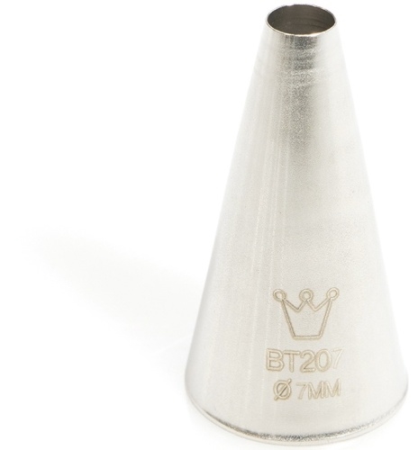 Насадка кондитерская ровная трубочка MARTELLATO BT207 нерж.сталь