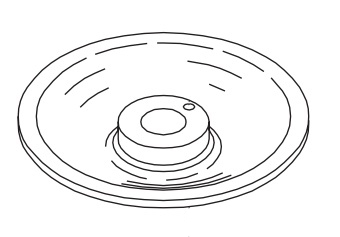 Диск вариатора BEAR VARIMIXER R60-13.1
