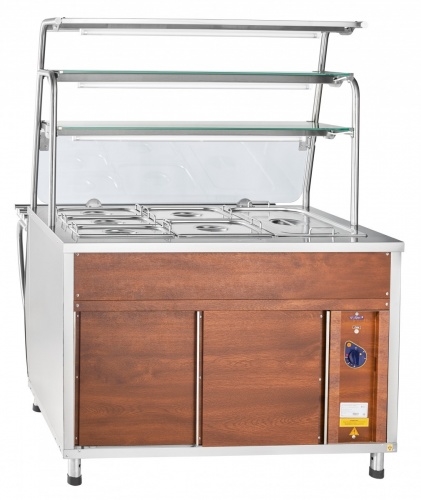 Мармит вторых блюд ABAT ПРЕМЬЕР ЭМК-70Т (кашированный под дерево)