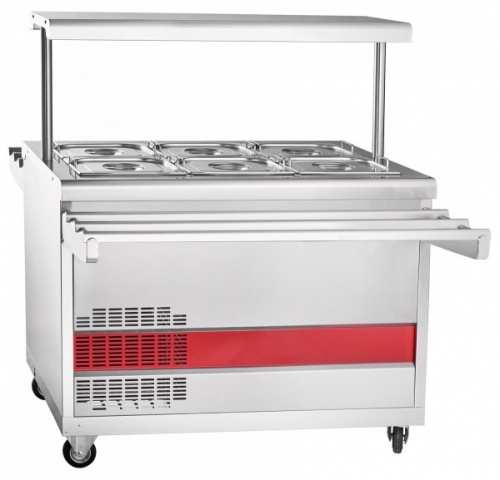 Прилавок холодильный ABAT ПВВ(Н)-70ПМ-НШ