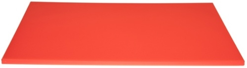 Доска разделочная мки167/1, полипропилен, 350х260х8мм, красный