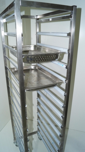 Тележка-шпилька RESTOINOX ТШРГ-14 под GN 1/1 разборная