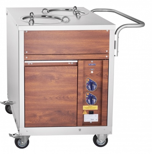 Прилавок для подогрева тарелок ABAT ПТЭ-70КМ(П)-80