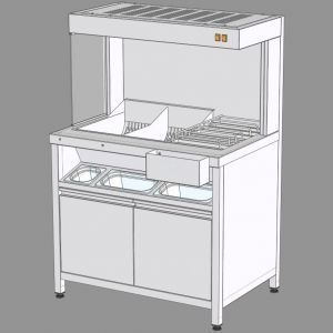 Станция для фасовки картофеля фри ТТМ STF-100