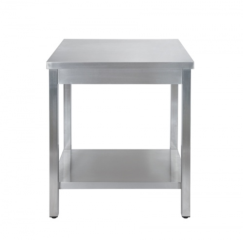 Стол универсальный LUXSTAHL СПУ-9/6 со сплошной полкой нерж.