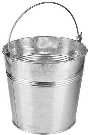 Ведро для закусок PROHOTEL GBT14 1, 2л, D=14, H=12, 2см, цинк