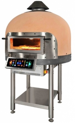 Печь для пиццы MORELLO FORNI ротационная FRV100 CUPOLA