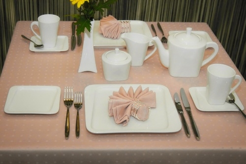 Салфетка LUXSTAHL 45х45 см «Мираж» бежевая