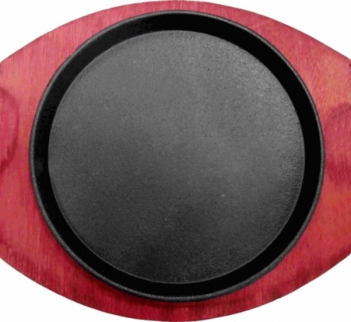 Сковорода чугун на подставке круглая 23см MVQ 71035-24