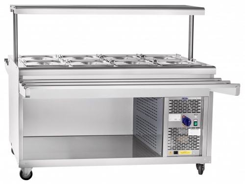 Прилавок холодильный ABAT ПВВ(Н)-70ПМ-01-НШ