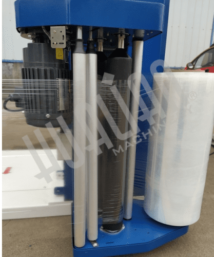 Паллетоупаковщик HUALIAN HL-1650 с моторизированной кареткой с престрейчем