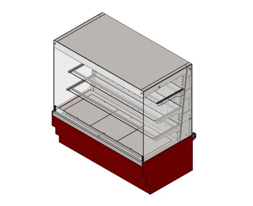 Витрина кондитерская холодильная REFETTORIO Crystal RKC22A POL