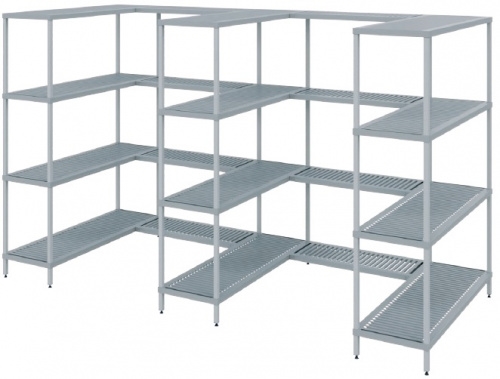 Стеллаж модульный POLAIR LOAD.ME poly 18AL.3PP40.15E