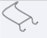 Держатель RATIONAL д/корзины д/VCC 24.00.973