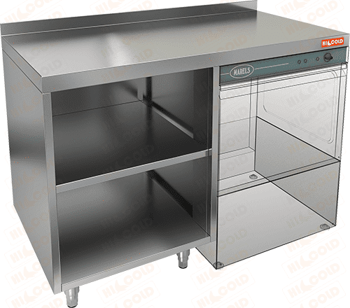 Стол для посудомоечной машины HICOLD НБМСЗОКП-12/5БП