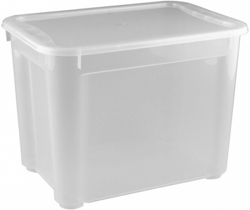 Контейнер RESTOLA 389х275х286 мм с крышкой прозрачный, ПП [43127520121] 2369