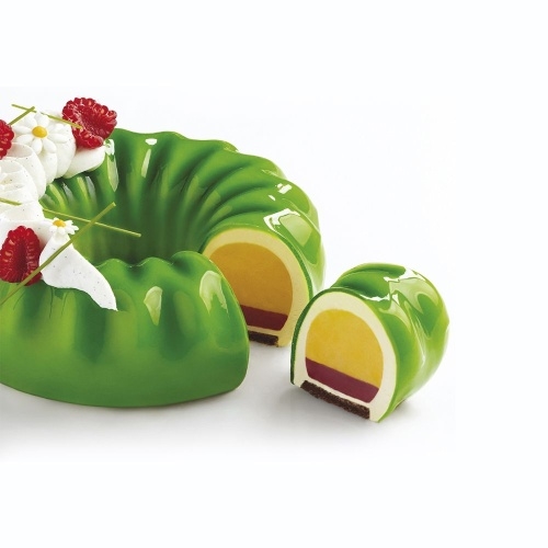 Форма для мороженого/суфле PAVONI 3D "Галактика" d153/78мм h44мм (объем 0,52л), силикон