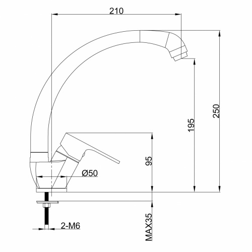 Смеситель ELEANTI Agate 0402.813