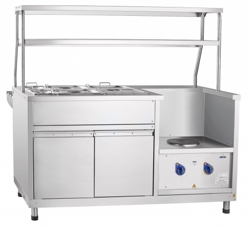 Мармит 1-х и 2-х блюд ABAT АСТА ЭМК-70КМУ универсальный паровой