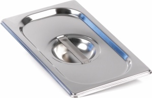 Крышка LUXSTAHL из нержавеющей стали для GN 1/4 [814-L] га38