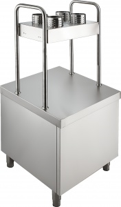 Прилавок для подносов и сторовых приборов RADA МАСТЕР ПП-1-6/7СН