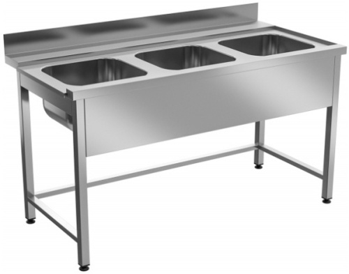 Стол для грязной посуды ТТМ Т-ВМ3-157.3П/44/ПММ