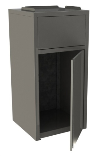 Мусорный бак для фуд корта RESTOINOX МБНФ-4-6/6/12.5