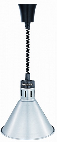 Лампа инфракрасная HURAKAN HKN-DL800 серебро