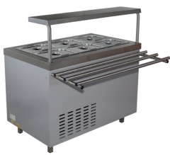 Прилавок-витрина охлаждаемый открытый RADA ШКОЛЬНИК ПВО-11/7