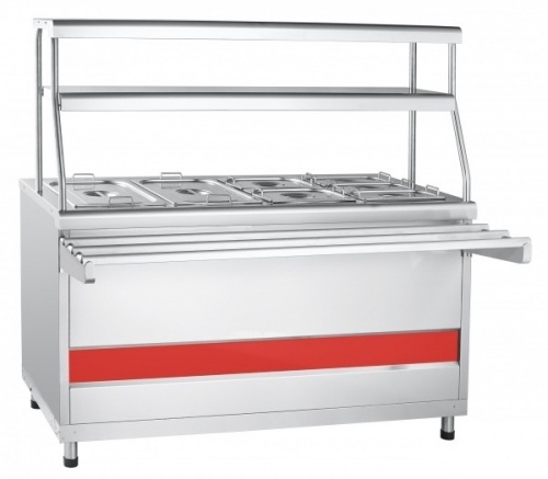 Мармит вторых блюд ABAT АСТА ЭМК-70КМ-01 паровой (две подогреваемые полки)