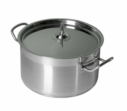 Кастрюля 2л нерж. 190Х80мм LUXSTAHL кт58