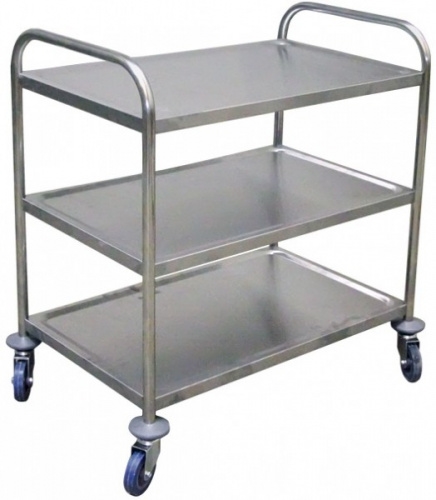Тележка сервировочная LUXSTAHL [RTR-3М, TR-М3]