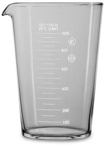 Мерный стакан 1000 мл MMD ГОСТ-1770-74