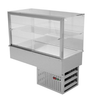 Витрина охлаждаемая встраиваемая GASTROLUX ВСВ-087/СUBE 800*700*600(1200)