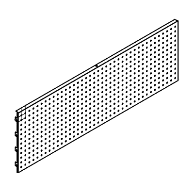 Панель задняя МХМ 1000 (перфор.)