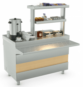 Прилавок для горячих напитков ATESY РИВЬЕРА ПГН-1200-02-О